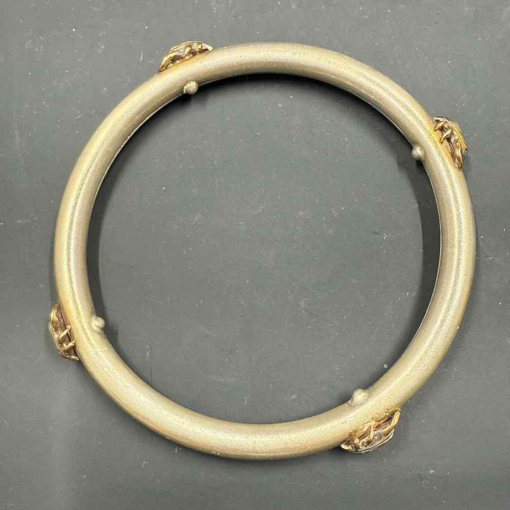 Stephen Dweck‎ Bronze Scarab Bangle Bracelet 2.75
